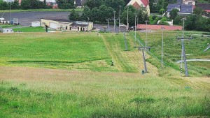 Skiareál Hlubočky - Horní část sjezdovky skiareálu Hlubočky - 13.6.2026 v 07:45