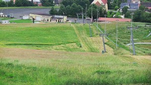 Skiareál Hlubočky - Horní část sjezdovky skiareálu Hlubočky - 13.6.2026 v 07:55