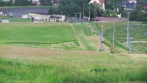 Skiareál Hlubočky - Horní část sjezdovky skiareálu Hlubočky - 13.6.2026 v 08:55