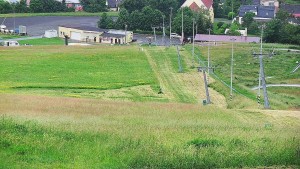 Skiareál Hlubočky - Horní část sjezdovky skiareálu Hlubočky - 13.6.2026 v 09:40