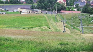 Skiareál Hlubočky - Horní část sjezdovky skiareálu Hlubočky - 13.6.2026 v 09:55