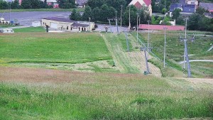 Skiareál Hlubočky - Horní část sjezdovky skiareálu Hlubočky - 13.6.2026 v 11:55