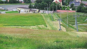 Skiareál Hlubočky - Horní část sjezdovky skiareálu Hlubočky - 13.6.2026 v 12:45