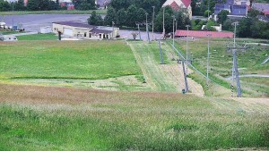 Skiareál Hlubočky - Horní část sjezdovky skiareálu Hlubočky - 13.6.2026 v 12:55