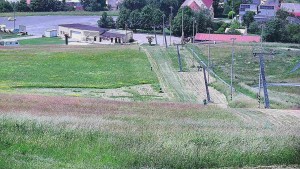 Skiareál Hlubočky - Horní část sjezdovky skiareálu Hlubočky - 13.6.2026 v 13:10