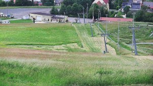 Skiareál Hlubočky - Horní část sjezdovky skiareálu Hlubočky - 13.6.2026 v 14:05