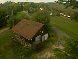 Kamera na svahu B, horní stanice