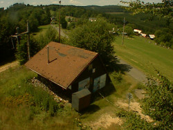 Kamera na svahu B, horní stanice