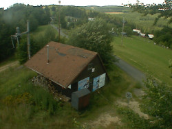 Kamera na svahu B, horní stanice