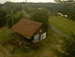 Kamera na svahu B, horní stanice