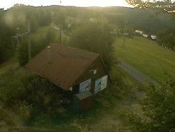 Kamera na svahu B, horní stanice