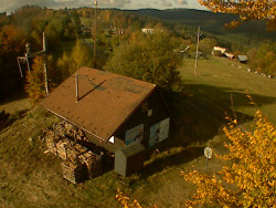 Kamera na svahu B, horní stanice