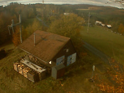 Kamera na svahu B, horní stanice