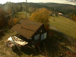 Kamera na svahu B, horní stanice