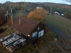 Kamera na svahu B, horní stanice