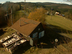 Kamera na svahu B, horní stanice