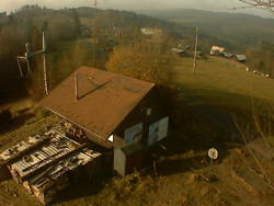 Kamera na svahu B, horní stanice