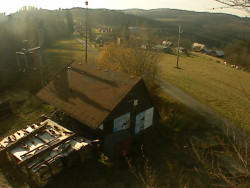 Kamera na svahu B, horní stanice