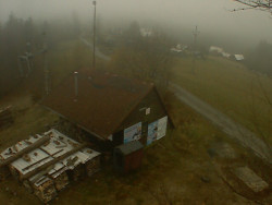 Kamera na svahu B, horní stanice