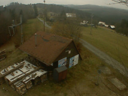 Kamera na svahu B, horní stanice