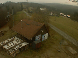 Kamera na svahu B, horní stanice