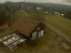 Kamera na svahu B, horní stanice