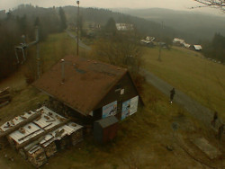 Kamera na svahu B, horní stanice