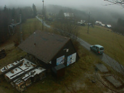 Kamera na svahu B, horní stanice