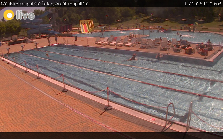 Městské koupaliště Žatec - Areál koupaliště - 1.7.2025 v 12:00 Městské koupaliště Žatec - Areál koupaliště - 1.7.2025 v 12:00