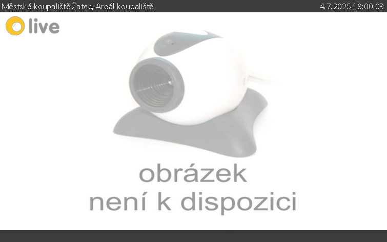 Městské koupaliště Žatec - Areál koupaliště - 4.7.2025 v 18:00 Městské koupaliště Žatec - Areál koupaliště - 4.7.2025 v 18:00