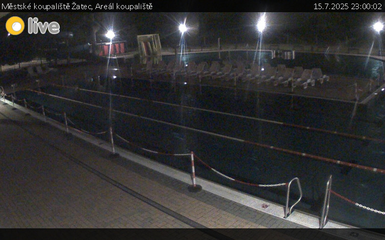 Městské koupaliště Žatec - Areál koupaliště - 15.7.2025 v 23:00 Městské koupaliště Žatec - Areál koupaliště - 15.7.2025 v 23:00