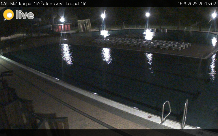 Městské koupaliště Žatec - Areál koupaliště - 16.9.2025 v 20:15