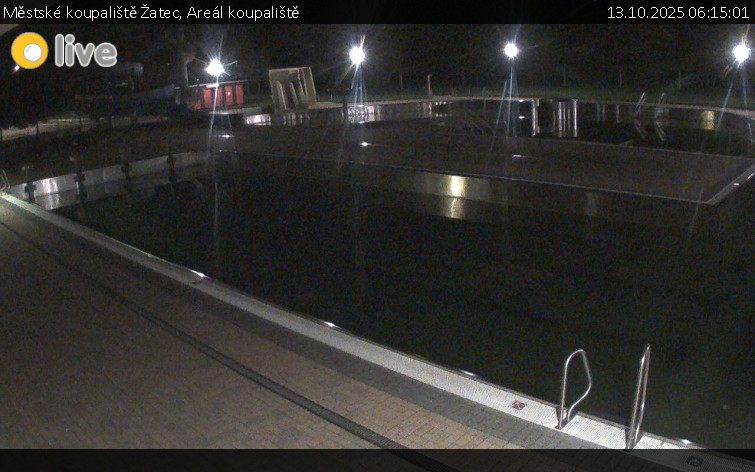 Městské koupaliště Žatec - Areál koupaliště - 13.10.2025 v 06:15