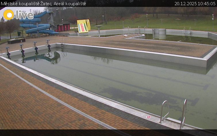 Městské koupaliště Žatec - Areál koupaliště - 20.12.2025 v 10:45