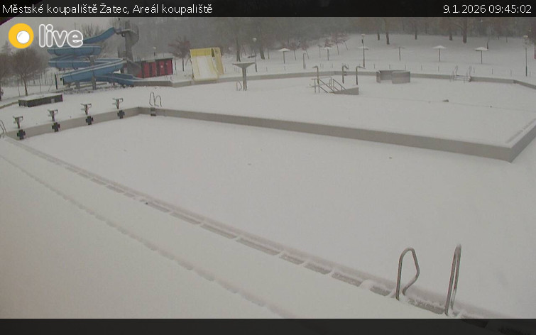 Městské koupaliště Žatec - Areál koupaliště - 9.1.2026 v 09:45