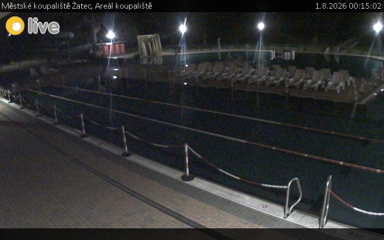 Städtisches Schwimmbad Žatec - Schwimmbadbereich - 1.8.2026 v 00:15