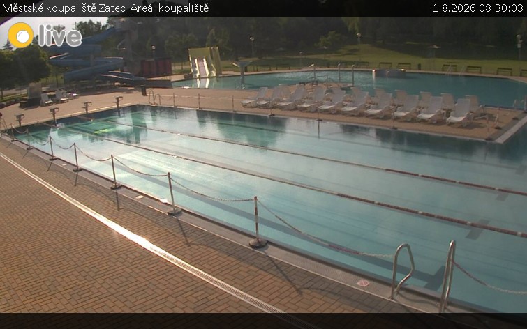 Žatec Municipal Swimming Pool - Swimming pool area - 1.8.2026 v 08:30