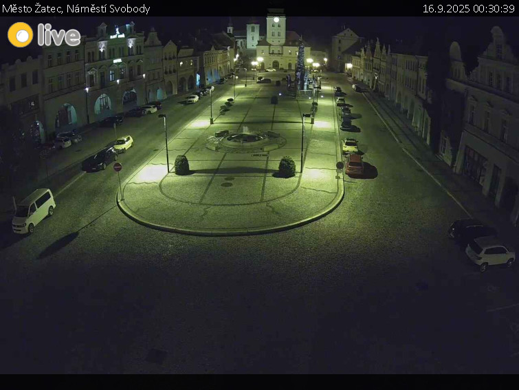 Město Žatec - Náměstí Svobody - 16.9.2025 v 00:30