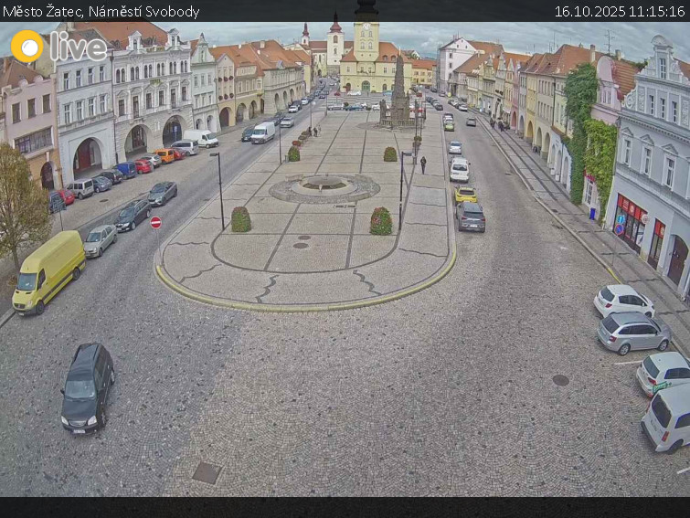 Město Žatec - Náměstí Svobody - 16.10.2025 v 11:15 Město Žatec - Náměstí Svobody - 16.10.2025 v 11:15