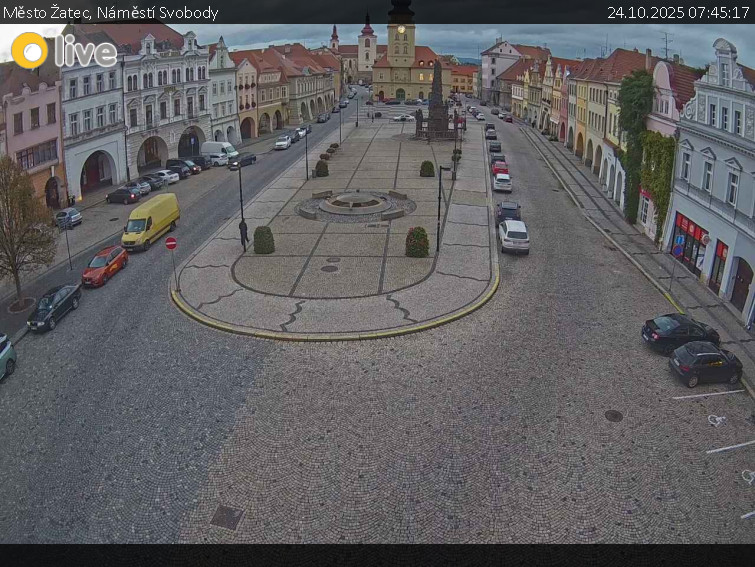 Město Žatec - Náměstí Svobody - 24.10.2025 v 07:45