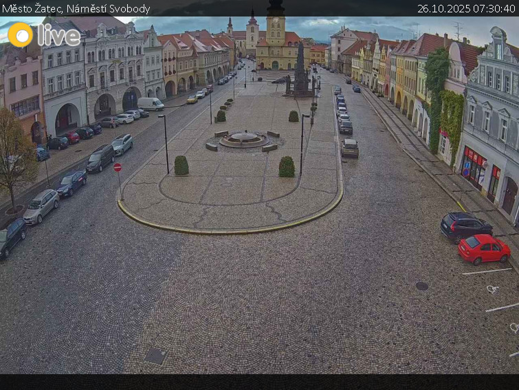 Město Žatec - Náměstí Svobody - 26.10.2025 v 07:30 Město Žatec - Náměstí Svobody - 26.10.2025 v 07:30