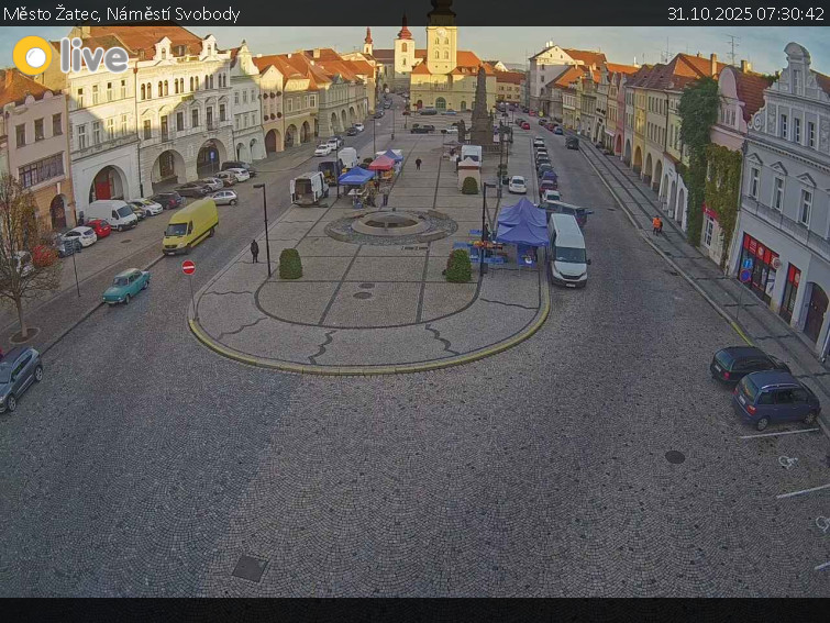 Město Žatec - Náměstí Svobody - 31.10.2025 v 07:30 Město Žatec - Náměstí Svobody - 31.10.2025 v 07:30