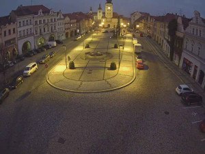 Město Žatec - Náměstí Svobody - 7.11.2025 v 06:45 Město Žatec - Náměstí Svobody - 7.11.2025 v 06:45