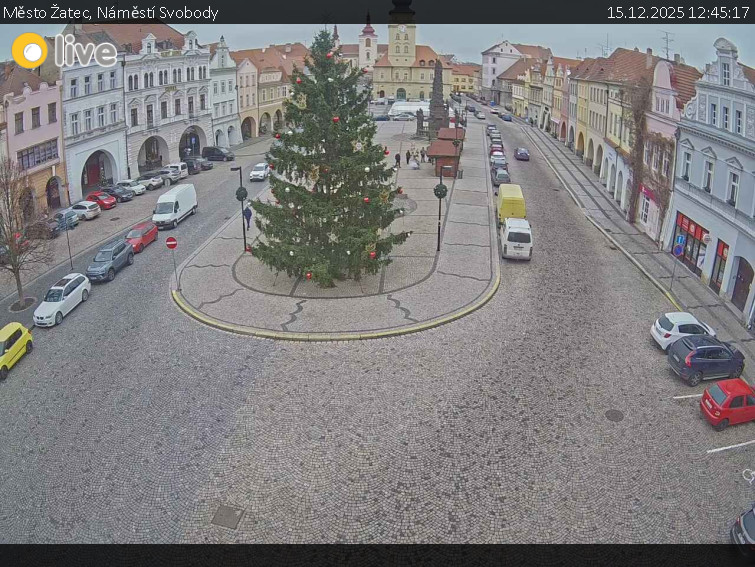 Město Žatec - Náměstí Svobody - 15.12.2025 v 12:45