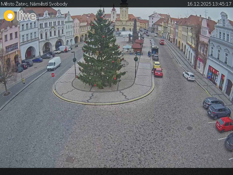 Město Žatec - Náměstí Svobody - 16.12.2025 v 13:45