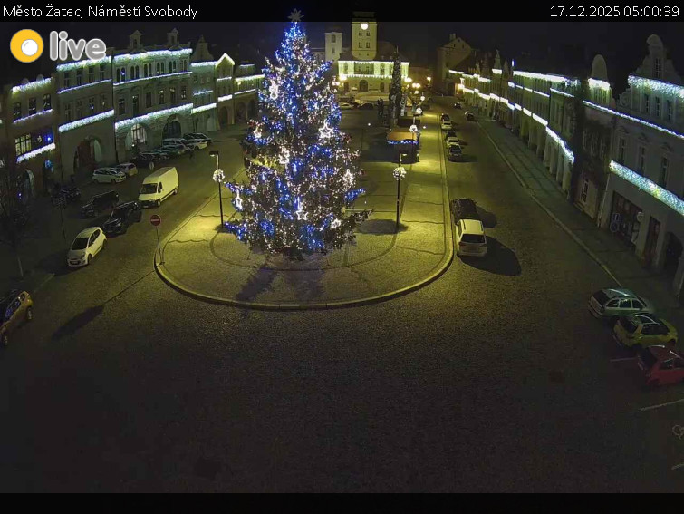Město Žatec - Náměstí Svobody - 17.12.2025 v 05:00