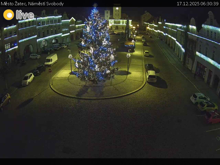 Město Žatec - Náměstí Svobody - 17.12.2025 v 06:30