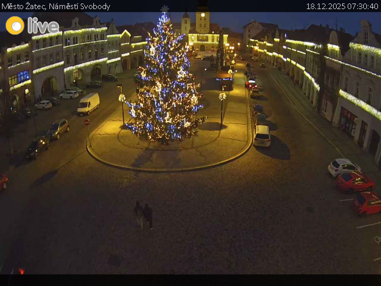 Město Žatec - Náměstí Svobody - 18.12.2025 v 07:30