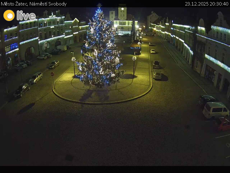 Město Žatec - Náměstí Svobody - 23.12.2025 v 20:30