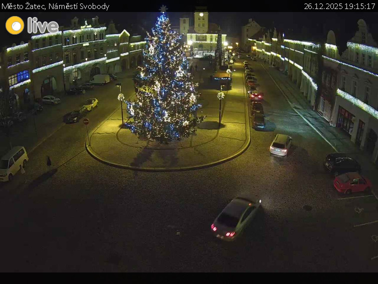 Město Žatec - Náměstí Svobody - 26.12.2025 v 19:15